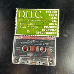 D.I.T.C. Diggin In The Crates 1999 Promo Cassette Big L Rare